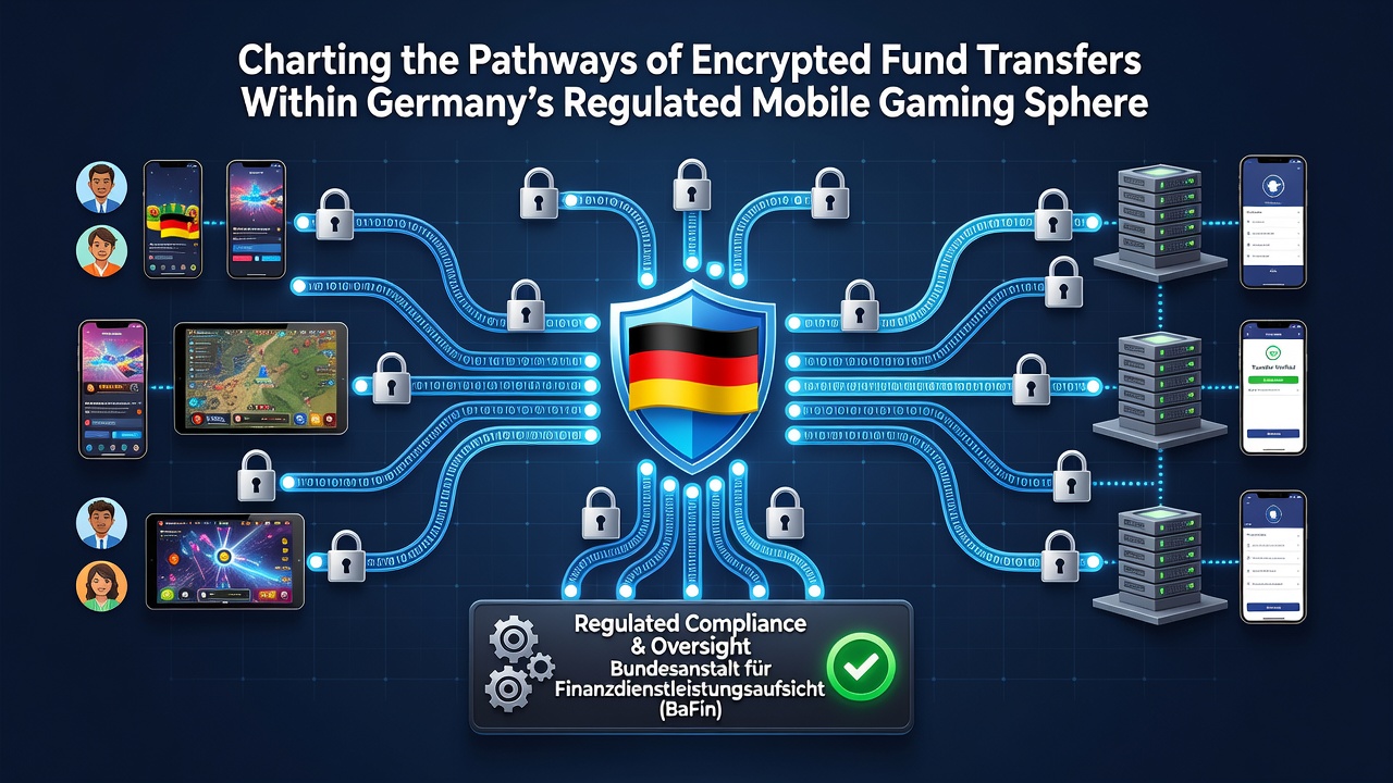 Visualisierung von Transaktionsflüssen und Verschlüsselungsschichten in mobilen Casino-Apps
