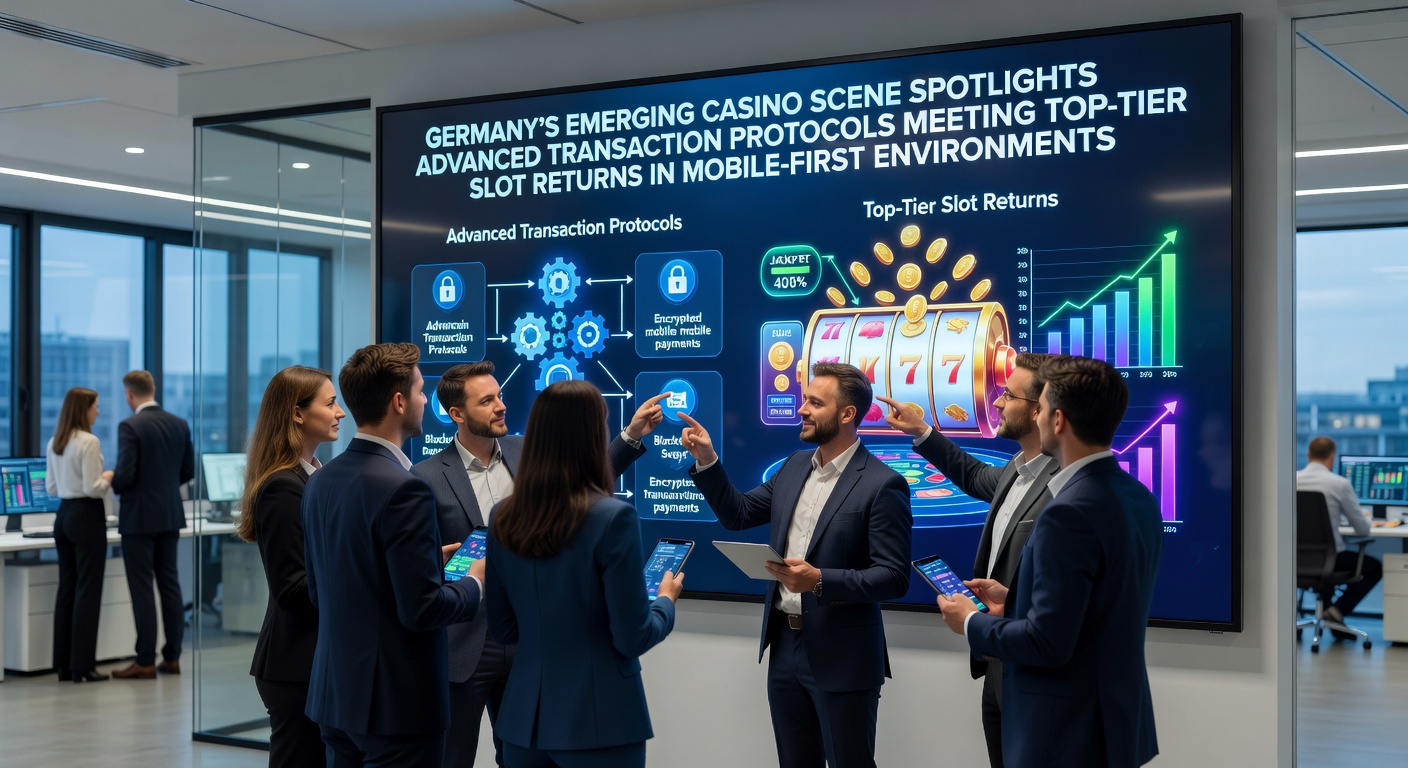 Moderne mobile Casino-Schnittstellen mit fortschrittlichen Transaktionsprotokollen und Slot-Anzeigen