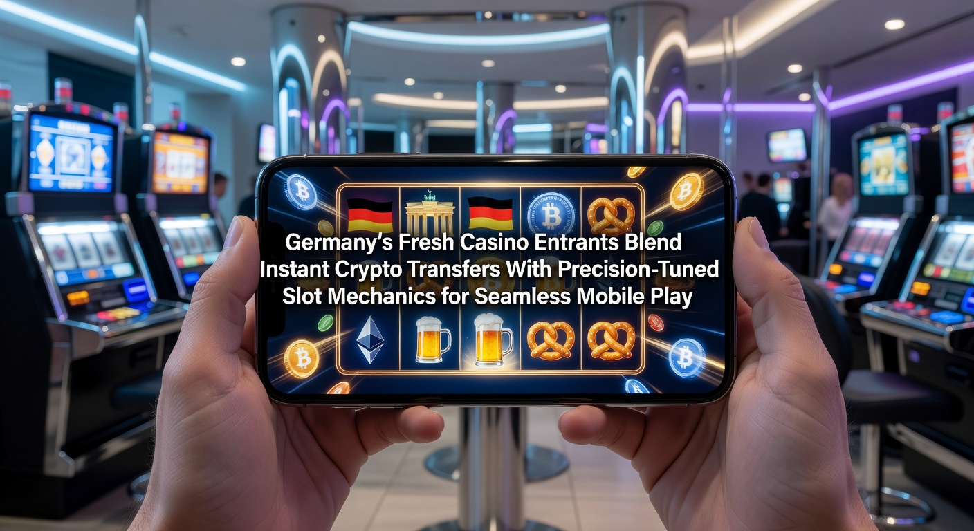Neue Casino-Einsteiger in Deutschland zeigen Instant Crypto Transfers und optimierte Slot-Mechaniken auf mobilen Geräten
