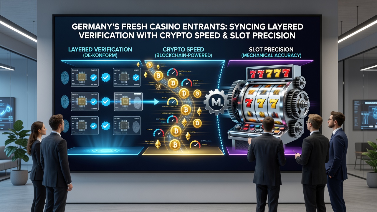 Darstellung von Slot-Metriken und Krypto-Transaktionen in einer mobilen Casino-Umgebung