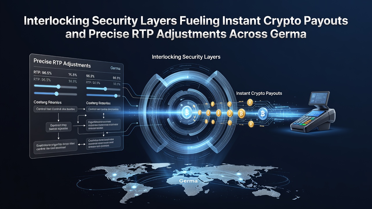 Illustration der Verbindung von Blockchain-Technologie und mobiler App-Sicherheit bei RTP-Anpassungen in deutschen Casinos